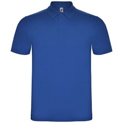 Obrázky: Modrá unisex polokošile Austral 180, XXXL