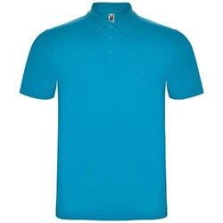 Obrázky: Tyrkysová unisex polokošile Austral 180, L