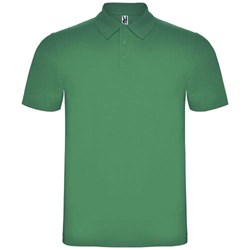 Obrázky: Zelená unisex polokošile Austral 180, S