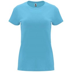 Obrázky: Tyrkysové dámské triko Capri 170, XL