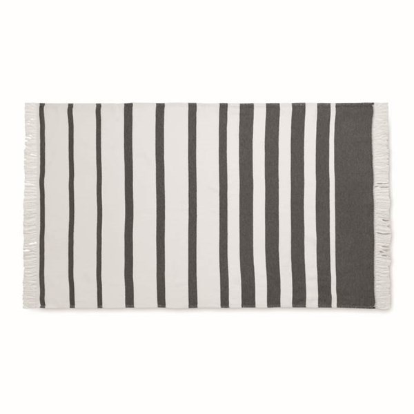Obrázky: Šedá osuška SEAQUAL® hammam 100x170 cm, Obrázek 2