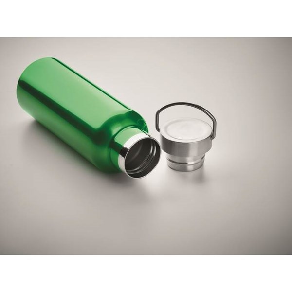 Obrázky: Zelená nerez termoska s dvojitou stěnou 500 ml, Obrázek 3