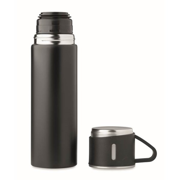 Obrázky: Černá nerezová termoska 420ml s hrnkem 150ml, Obrázek 7