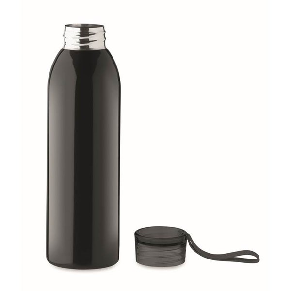 Obrázky: Černá jednostěnná nerezová láhev 650 ml, Obrázek 6
