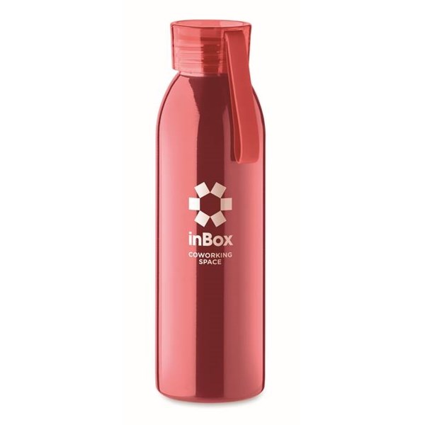 Obrázky: Červená jednostěnná nerezová láhev 650 ml, Obrázek 9