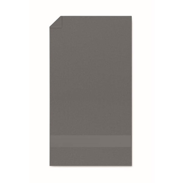 Obrázky: Šedý ručník z bio bavlny 50x30 cm 360g/m2, Obrázek 2