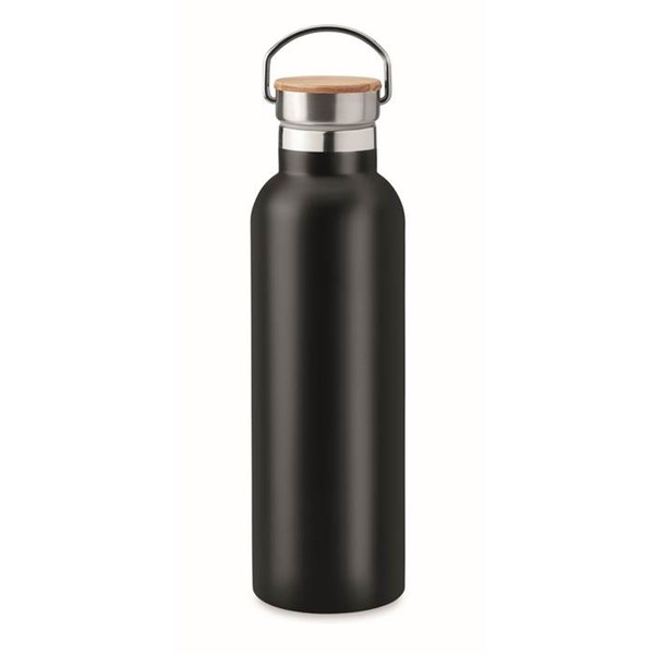 Obrázky: Dvoustěnná láhev 750ml, černá