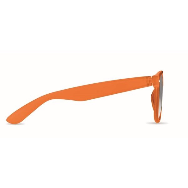 Obrázky: Transparen.oranžové sluneční brýle s RPET obrubou, Obrázek 3