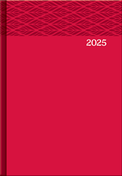 Obrázky: COLOR 2025, týdenní diář A5 červený