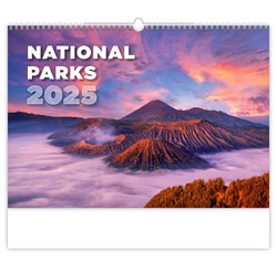 Obrázky: NATIONAL PARKS, nástěnný kalendář 450x315 mm, spirála