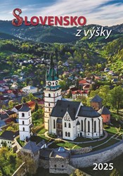 Obrázky: SLOVENSKO Z VÝŠKY, nástenný kalendár 340x485 mm