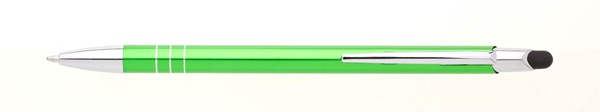 Obrázky: Hliníkové kuličkové pero BELA PLUS světle zelené, Obrázek 3