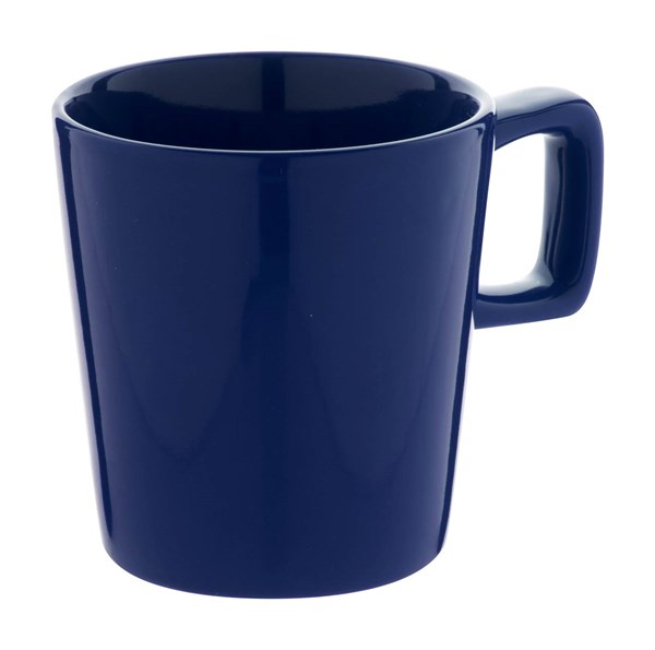 Obrázky: Lesklý t.modrý keram. hrnek v kraft. krabičce 280ml, Obrázek 2