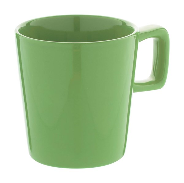 Obrázky: Lesklý zelený keram. hrnek v kraft. krabičce 280ml, Obrázek 2