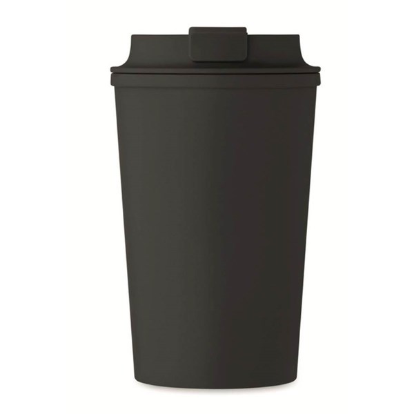 Obrázky: Černý kelímek ze 100% PLA kukuřice, 350ml, Obrázek 4