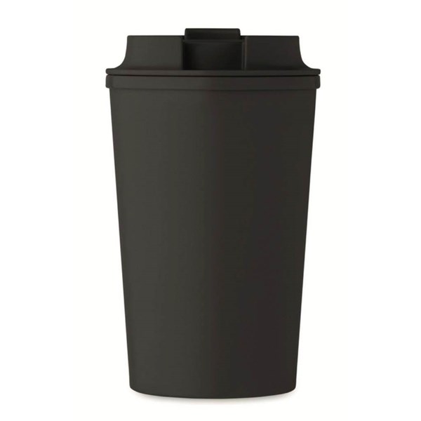 Obrázky: Černý kelímek ze 100% PLA kukuřice, 350ml, Obrázek 5