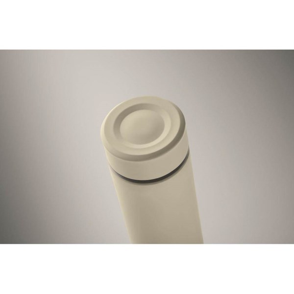 Obrázky: Bílá termoska z rec.nerezové oceli 420 ml, Obrázek 8