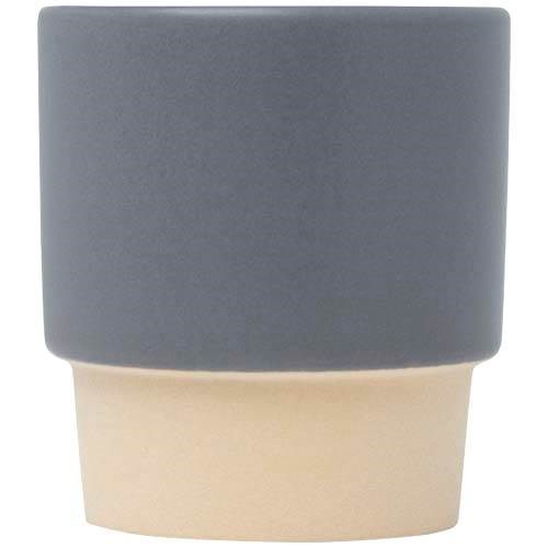 Obrázky: Šedý matný stohovatelný šálek na espresso 130ml, Obrázek 3