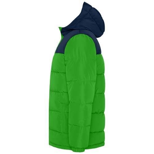Obrázky: Unisex zatepl.bunda Tallin tm.zelená/nám.modrá 3XL, Obrázek 6