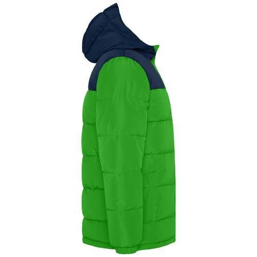 Obrázky: Unisex zatepl.bunda Tallin tm.zelená/nám.modrá 3XL, Obrázek 7