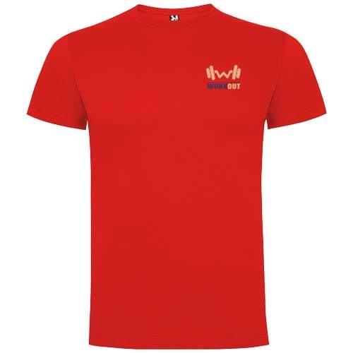 Obrázky: Pánské triko Dogo Premium 165 červená 4XL, Obrázek 7