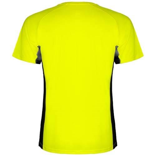 Obrázky: Shanghai 140 pán.sport. triko fluor.žlutá černá XL, Obrázek 2