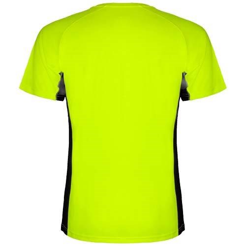 Obrázky: Shanghai 140 pán.sport.triko fluor.zelená/černá XXL, Obrázek 2
