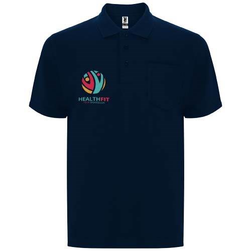 Obrázky: Unisex polokošile Centauro Premium 190 nám.modrá XL, Obrázek 7