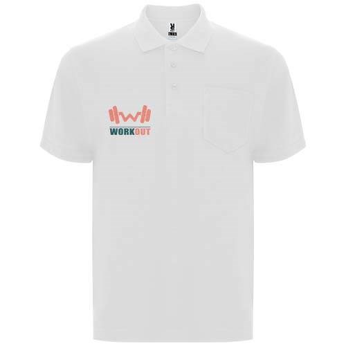 Obrázky: Unisex polokošile Centauro Premium 190 bílá XL, Obrázek 7