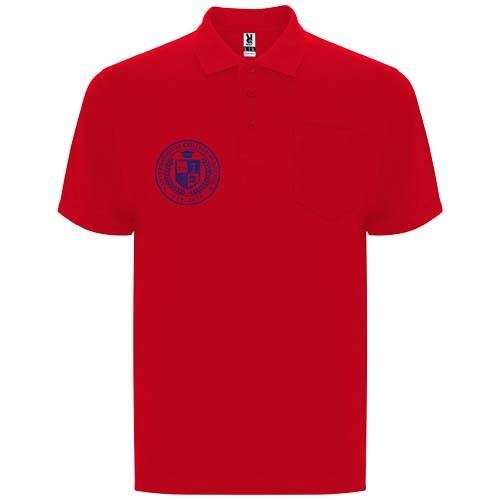 Obrázky: Unisex polokošile Centauro Premium 190 červená XXL, Obrázek 7