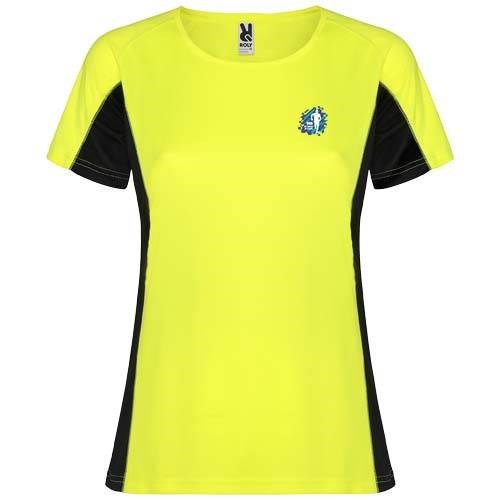 Obrázky: Shanghai 140 dám. sport.triko fluor.žlutá/černá XXL, Obrázek 7