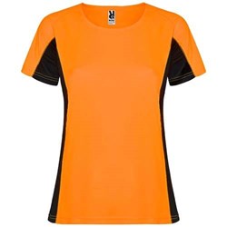 Obrázky: Shanghai 140 dám. sport. triko fluor.oranž/černá S