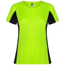 Obrázky: Shanghai 140 dám. sport.triko fluor.zelená/černá XL