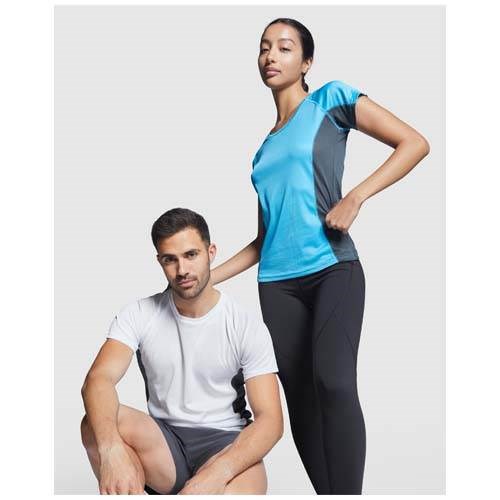 Obrázky: Shanghai 140 dám. sport.triko fluor.zelená/černá XL, Obrázek 4