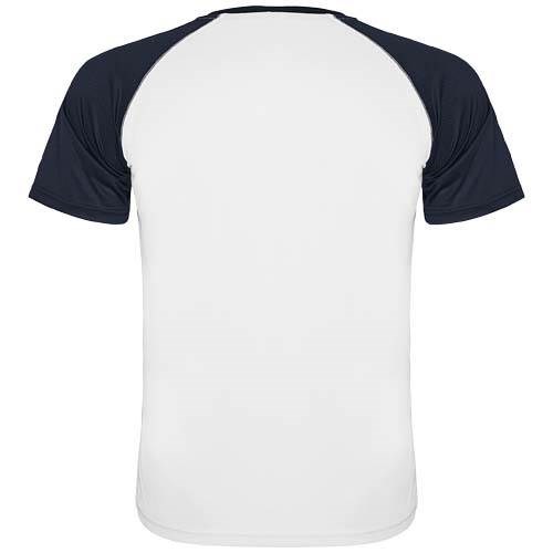 Obrázky: Indianapolis 140 sport. triko bílá/nám.modrá 3XL, Obrázek 2