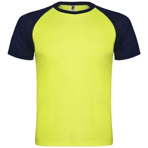 Obrázky: Indianapolis 140 sport.triko fluor.žlutá/nám.mod.XL