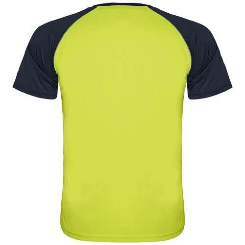 Obrázky: Indianapolis 140 sport.triko fluor.žlutá/nám.mod. L, Obrázek 2