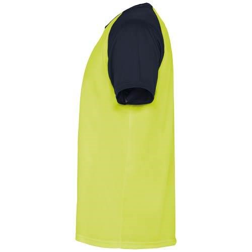 Obrázky: Indianapolis 140 sport.triko fluor.žlutá/nám.mod. L, Obrázek 5