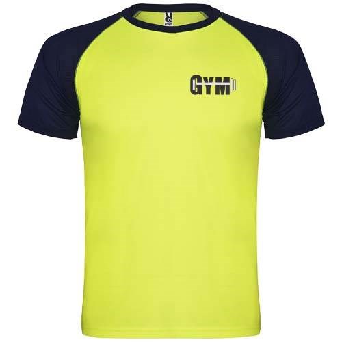 Obrázky: Indianapolis 140 sport.triko fluor.žlutá/nám.mod.XL, Obrázek 7