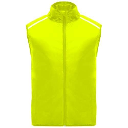 Obrázky: Jannu unisex lehká běžecká vesta fluor.žlutá S