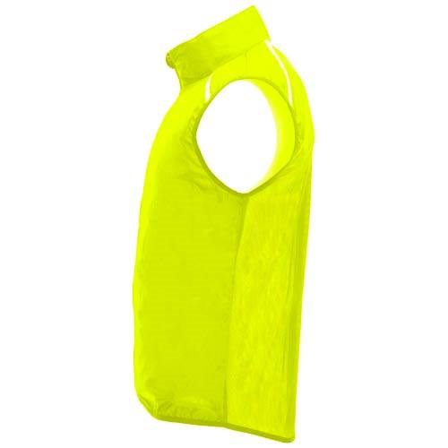 Obrázky: Jannu unisex lehká běžecká vesta fluor.žlutá S, Obrázek 5