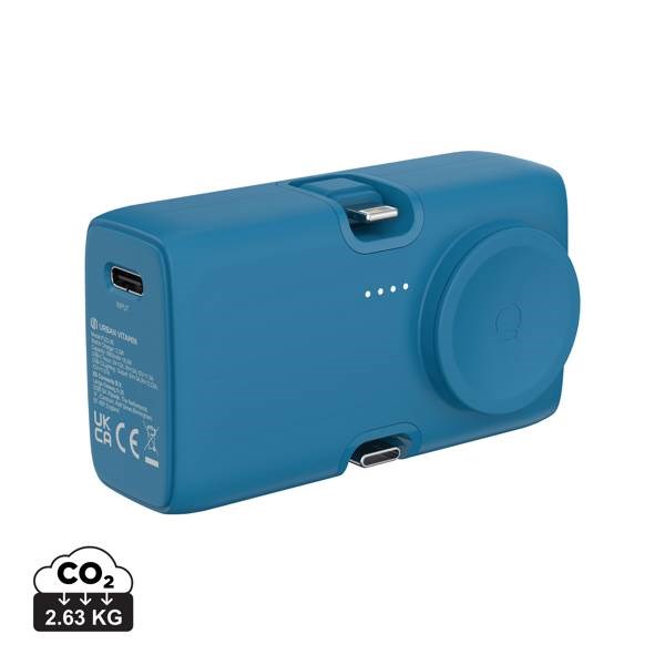 Obrázky: Powerbanka Urban Vitamin 5000mAh 20W PD RSC, modrá, Obrázek 16