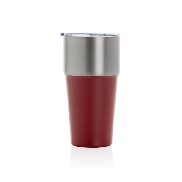 Obrázky: Termohrnek 500ml z RCS recyklované oceli, červená, Obrázek 2