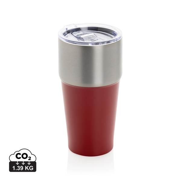 Obrázky: Termohrnek 500ml z RCS recyklované oceli, červená, Obrázek 13