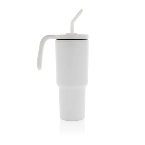 Obrázky: Termohrnek 900ml z RCS recyklované oceli, bílá, Obrázek 5