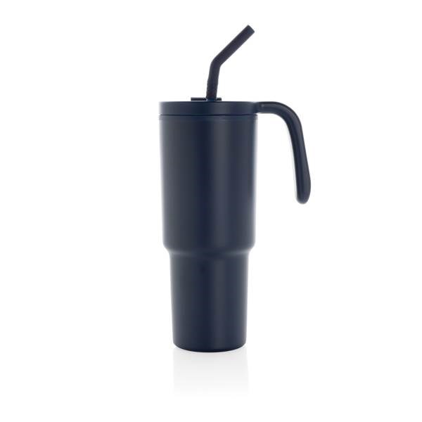 Obrázky: Termohrnek 900ml z RCS recyklované oceli, modrá, Obrázek 3