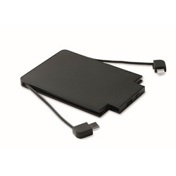 Obrázky: Magnetická powerbanka 2500 mAh, vestav. kabely