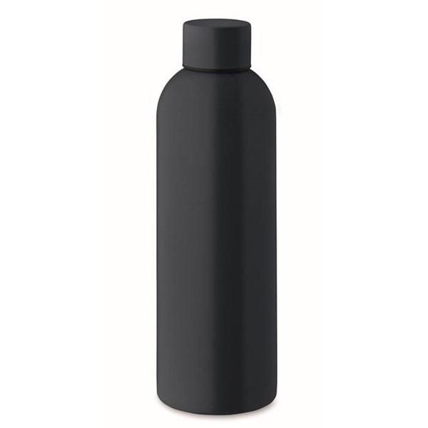 Obrázky: Jednostěnná láhev 750ml z recykl. nerez, nám.modrá