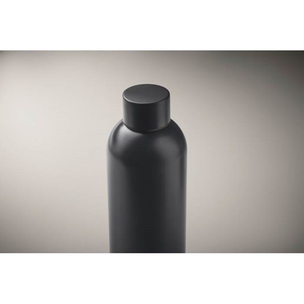 Obrázky: Jednostěnná láhev 750ml z recykl. nerez, nám.modrá, Obrázek 2