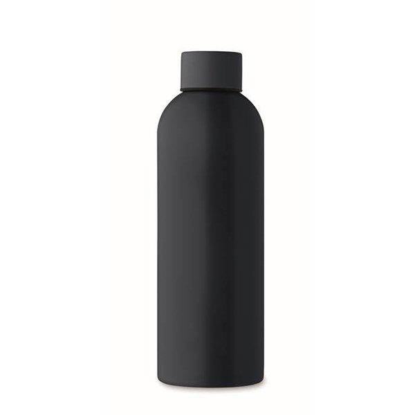 Obrázky: Jednostěnná láhev 750ml z recykl. nerez, nám.modrá, Obrázek 4